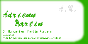 adrienn martin business card